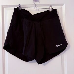 Nike High Waisted Black Shorts